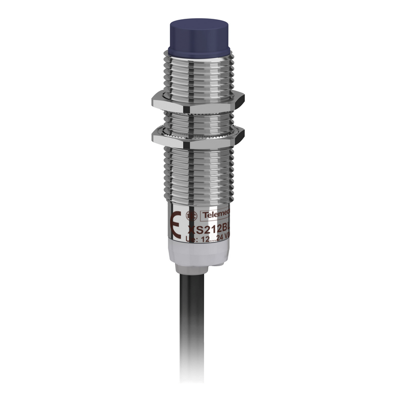 Telemeco proximity switch, non-flush, cable; XS212BLPAL5