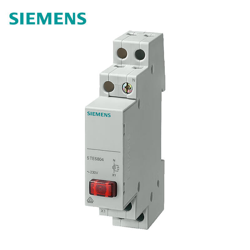Siemens signal light 1xLED, 230V red for long incoming line; 5TE5804