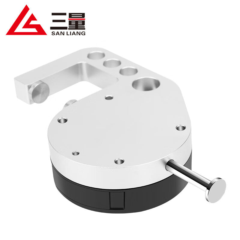 JDE41 high-precision thickness gauge (0-20mm, flat head) for measuring paper thickness using a three-dimensional digital display thickness gauge.