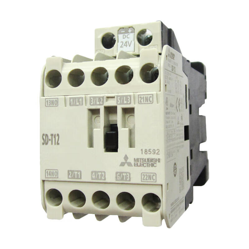 Mitsubishi Electric 12A 3-Pole Electromagnetic Contactor AC24V