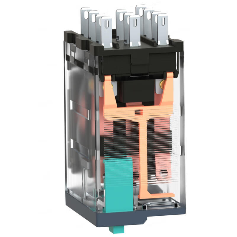Schneider Electric plug-in intermediate relay 4CO with LED 110V DC; RXM4AB2FD