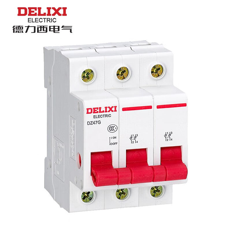 Delixi DZ47G 3P 63A 400VAC DZ47G363 Micro Isolating Switch