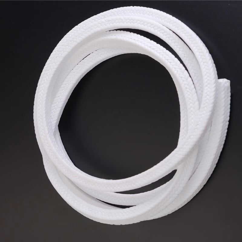 Hengdunda PTFE Packing, Corrosion-Resistant PTFE Oil-Containing Water Pump Sealing Packing, Oil-Free Gasket Ring, 15*15 (with oil), 2 meters