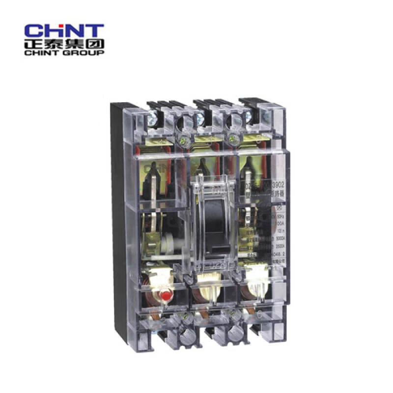 Chint molded case circuit breaker; DZ15-100/2901 63A transparent