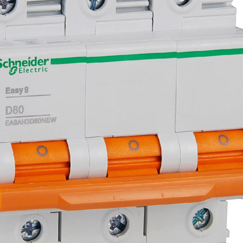 Schneider Electric EA9AH Miniature Circuit Breaker 3P 80A