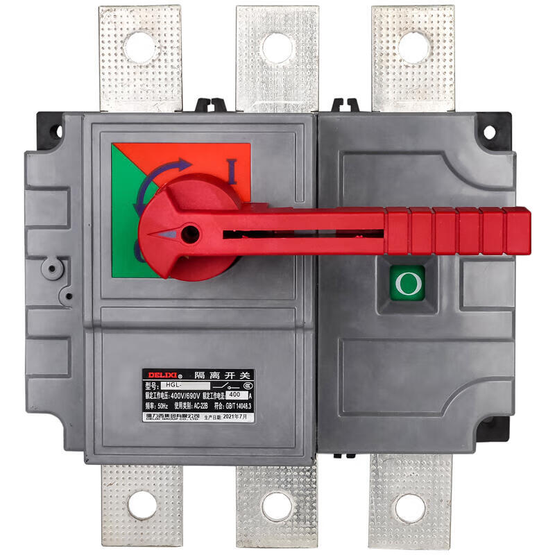 Delixi HGL-40/3J Electrical Isolation Switch, 40A, 350mm Rod