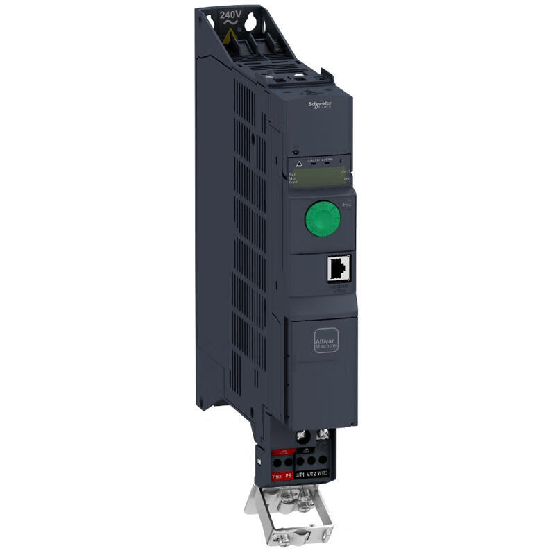 Schneider Electric single-phase inverter, book type; ATV320 0.37kW 220V single-phase book type