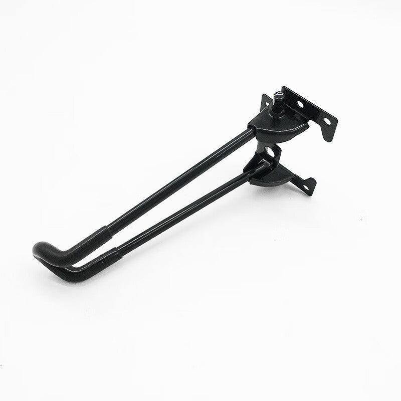 Deqi wrought iron table legs, detachable wrought iron dining table accessories, office desk, cabinet, coffee table, study desk hardware accessories, height 420mm, wire diameter 7mm (with screws)