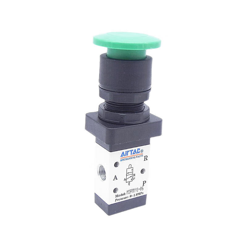 AirTAC Mushroom Head Push Button Manual Valve (1/8); M3PM21006G