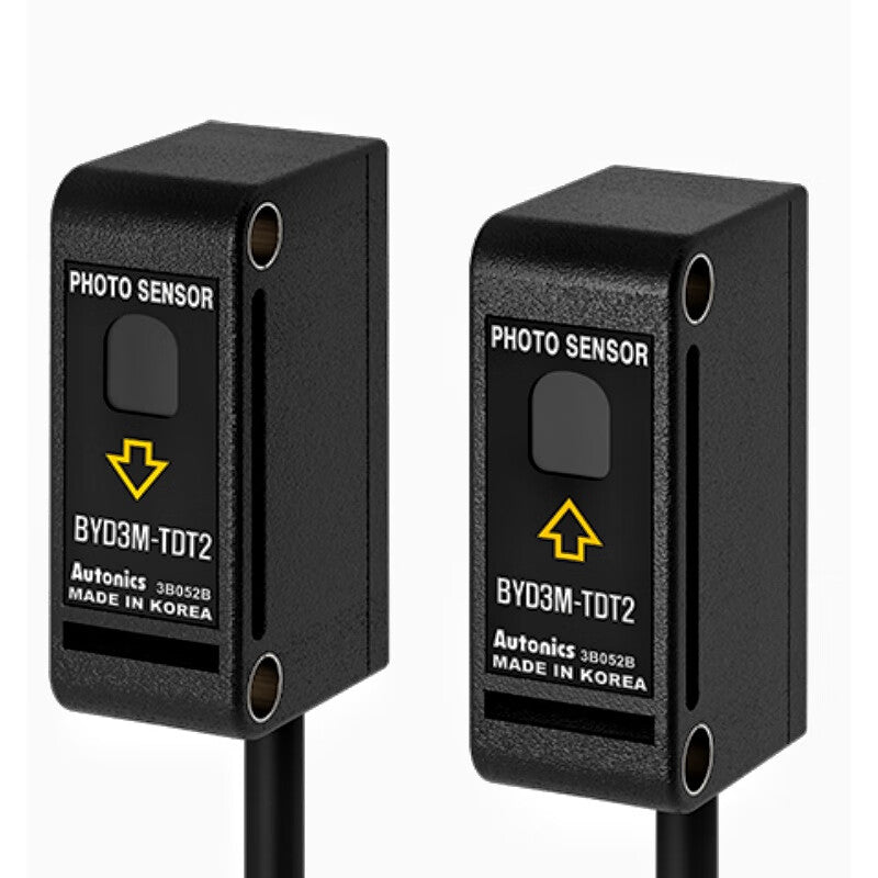 Autonics amplifier built-in photoelectric sensor through-beam type detection distance 3m DC12-24V NPN cable 2m ON when shaded; BYD3M-TDT