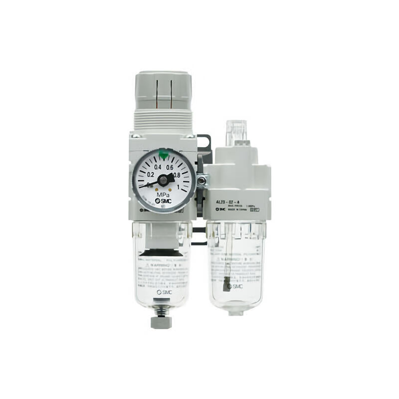 SMC air combination components, filter pressure reducing valve + oil mist collector; AC20A-02-A