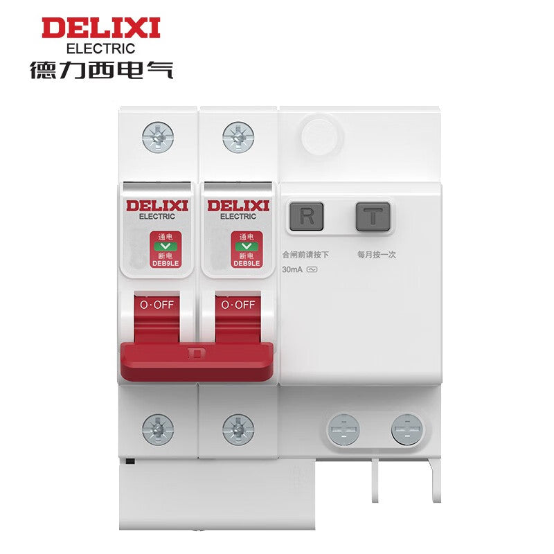 Delixi DEB9LE 2P 20A Miniature Leakage Circuit Breaker