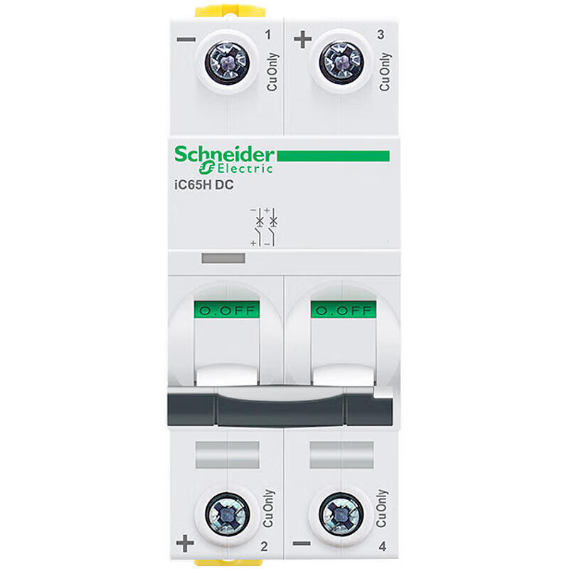 Schneider Electric Acti9 iC65H DC 2P C 16A Mini Circuit Breaker