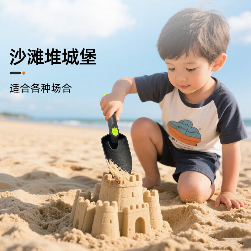 Tuowei Beachcombing Tools Plastic Three-Piece Set Sand Digging Gardening Shovel Rake Set Yardsmith Series 600030