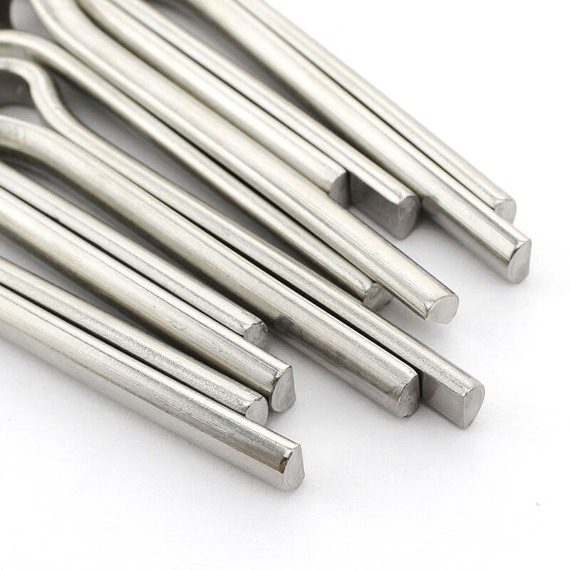 XUTE M1.2*16 (100 pieces) Stainless Steel Cotter Pins, Galvanized Cotter Pins, Clip Pins, Insert Pins, U-Shaped Pins, Steel Pins, Flexible Hairpins