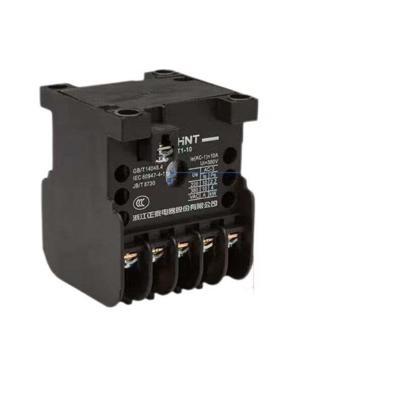 Chint (CHNT) AC contactor CJT1-10 220V silver contact copper universal contactor
