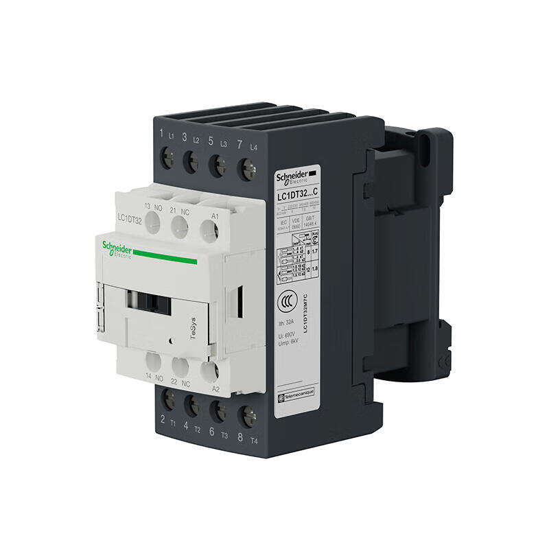 Schneider TeSys D 4-Pole Contactor, 18A, 220V, LC1DT32M7C