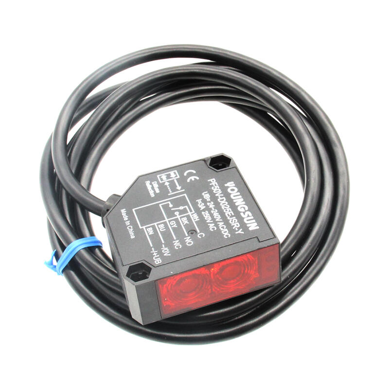 Sodilong PF50 series photoelectric sensor; PF50V-D025EJSR