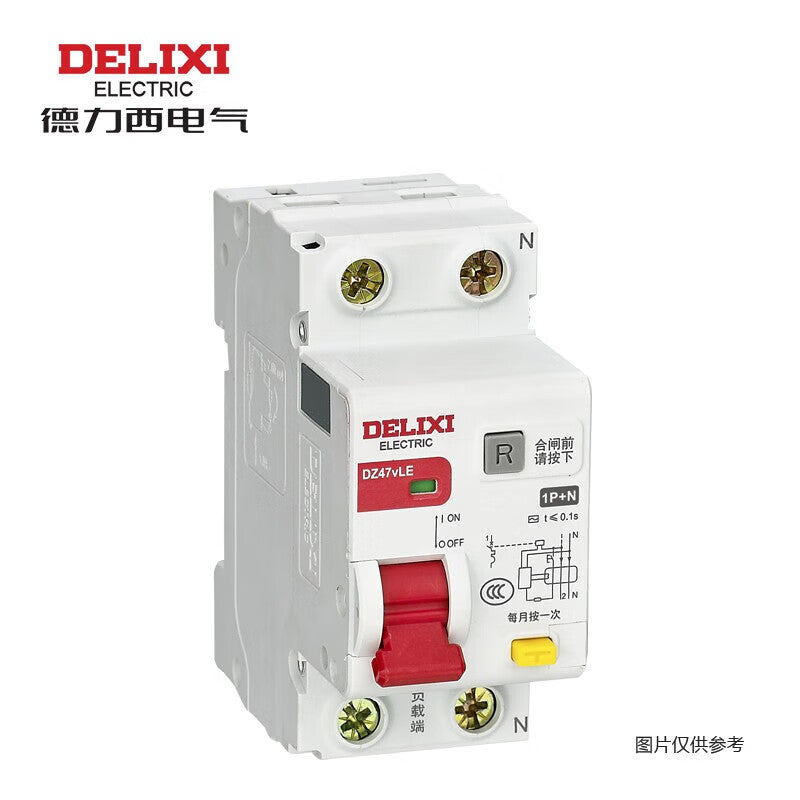 Delixi DZ47vLE Miniature Leakage Protection Circuit Breaker 32A