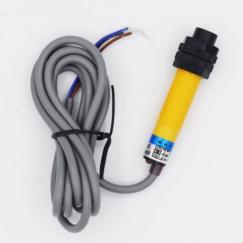 Xinkaichen Plastic Case Proximity Switch LJ12A4-4-Z/BX/BY Wire Cut Inductor M12 Plastic Housing Sensor LJ12A4-4-Z/BX Class A DC Three-Wire NPN Normally Open