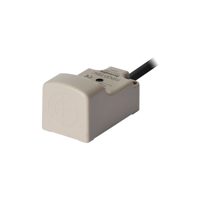 Autonics inductive square proximity switch 2-wire cable 2m detection distance 15mm; PSN30-15AC