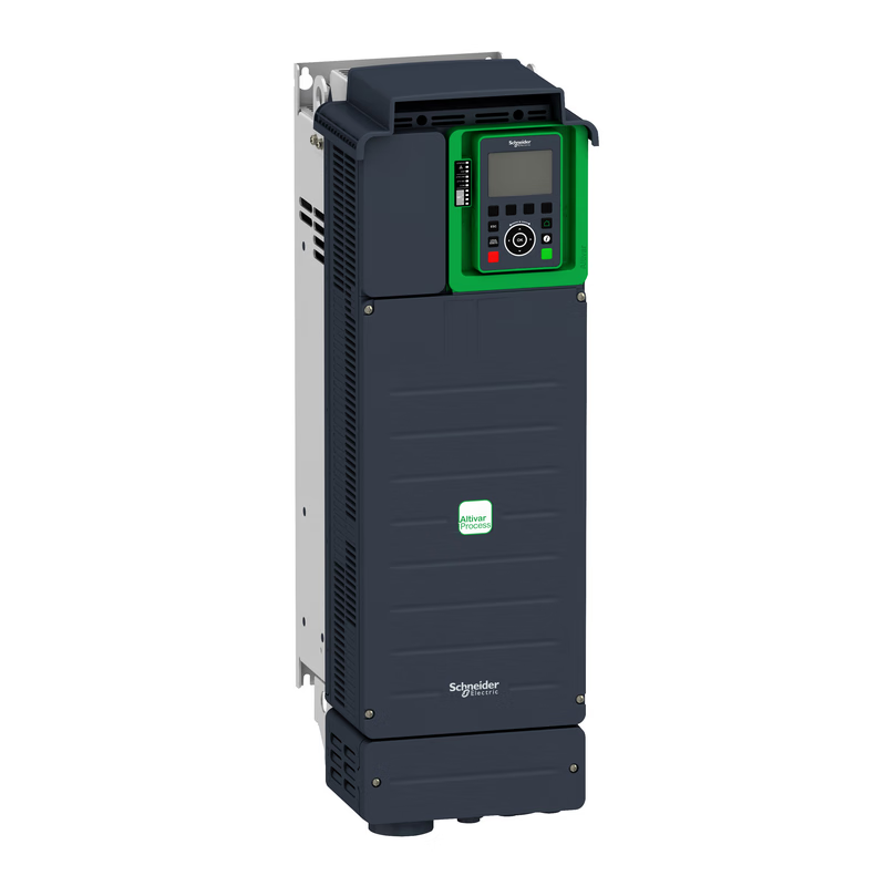 Schneider Electric wall mounted inverter, IP21, 380-480V, integrated EMC filter/dual DC reactor/advanced Chinese panel; ATV630 37kW/50HP 380-480V IP21/UL