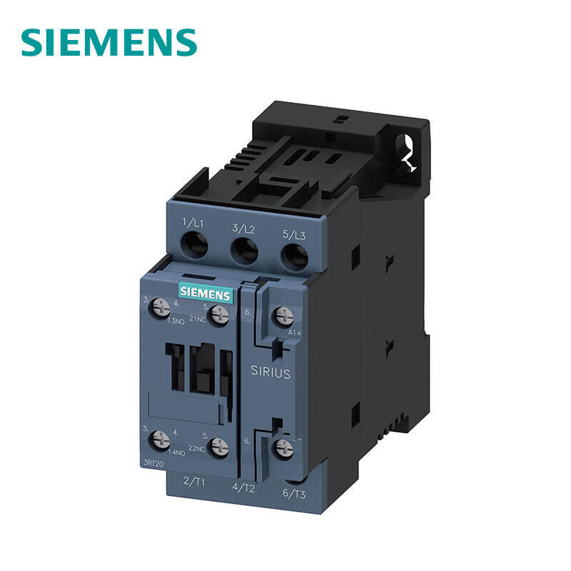 Siemens 3RT20231BB40 Power Contactor 9A 24VDC 1NO 1NC S0 Size
