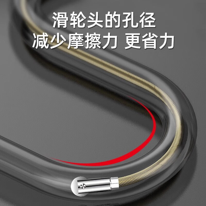 Meipai's new spring-loaded wire threader, electrician's wire threader, network cable threader, steel wire guide.