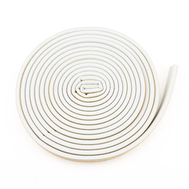Haisdike HKLJ-18 Door and Window Sealing Strip for Soundproofing and Preventing Air Leakage in Sliding Glass Windows; Thermal Insulation Strip, Type D, 9*6mm, Gray, 10 Meters