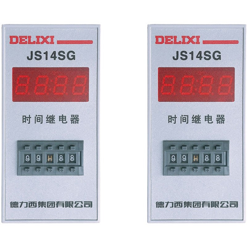 DELIXI ELECTRIC Digital Time Relay JS14SG AC/DC 100V-240V