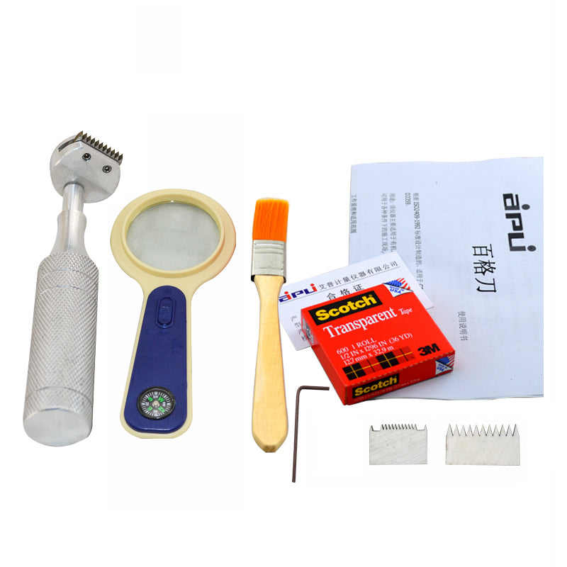 Aipli QFH-A Cross-Cut Tester Kit, Paint Adhesion Tester, Single-Use Plastic Case, 1 in Stock