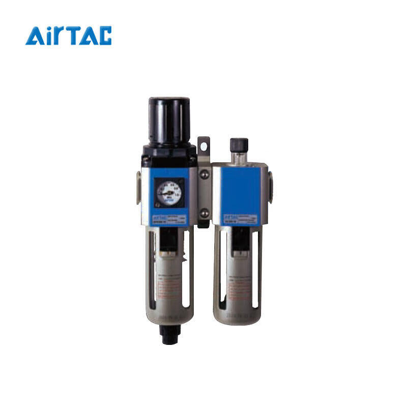 AirTAC air source treatment component, two-piece (with table, bracket, and reverse flow valve); GFC30008MLC1K