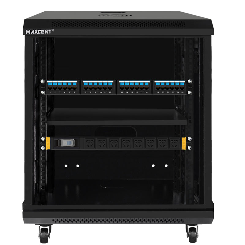 MAXCENT MG0712 12U Wall-Mounted Network Cabinet - 0.7m Standard 19-Inch