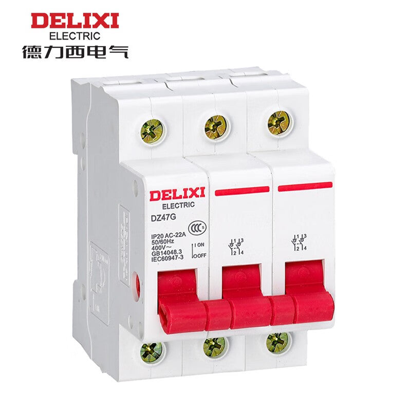 Delixi DZ47G 3P 80A 400VAC DZ47G380 Micro Isolating Switch
