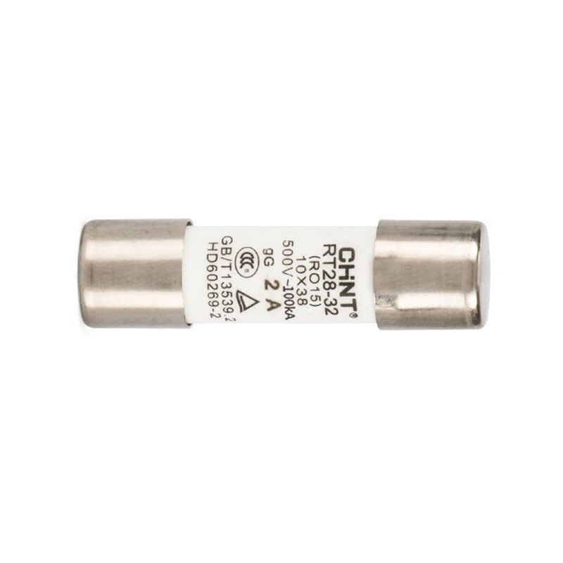 Chint CHNT TGSD cylindrical fuse RT28-32 fuse body RT28-32 (RO15) 2A (pack of 10)