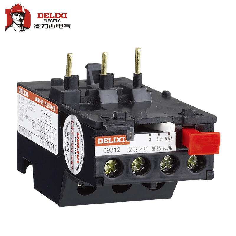 Delixi Electric thermal overload relay; JRS1-25/Z 1-1.6A