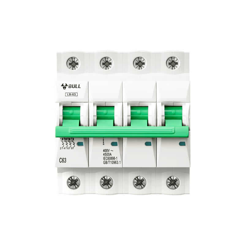 Bull LB-63/10A 4P C-type Circuit Breaker 230V/400V