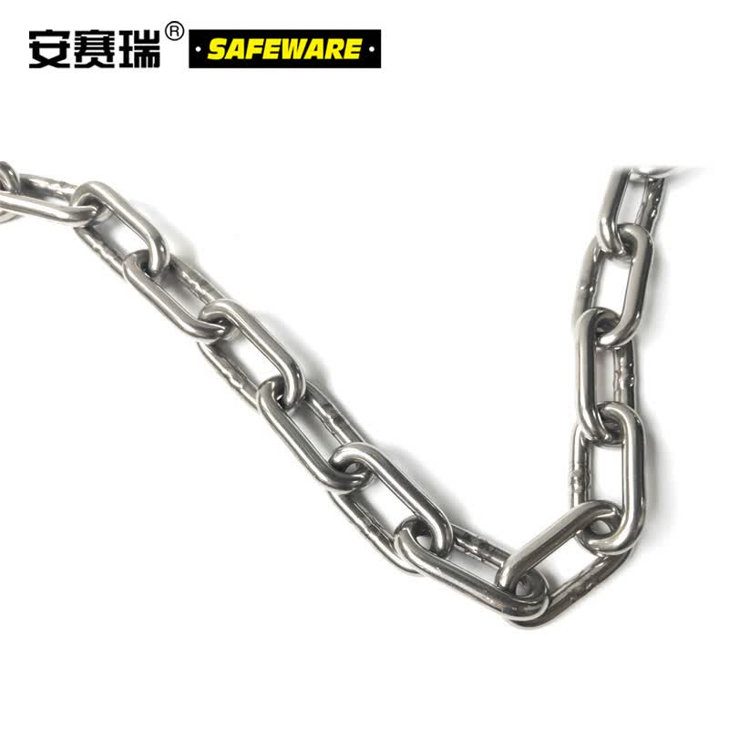 Anselene 304 Stainless Steel Chain, Metal Iron Chain for Fences, φ6mm×5m, 12266
