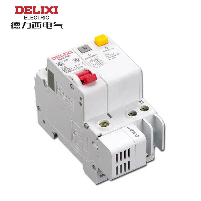 Delixi DZ47sLE 1P+NC 25A 6KA 30mA electronic AC 230VAC DZ47SLEN1C25 miniature leakage protection circuit breaker