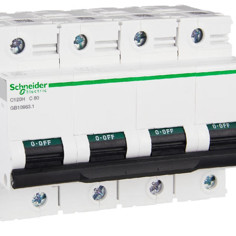 Schneider Electric C120H 4P D 80A Circuit Breaker