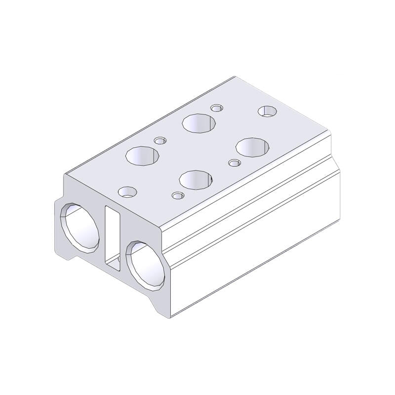 AirTAC Solenoid Valve Base 2-Piece, 3V200M2F