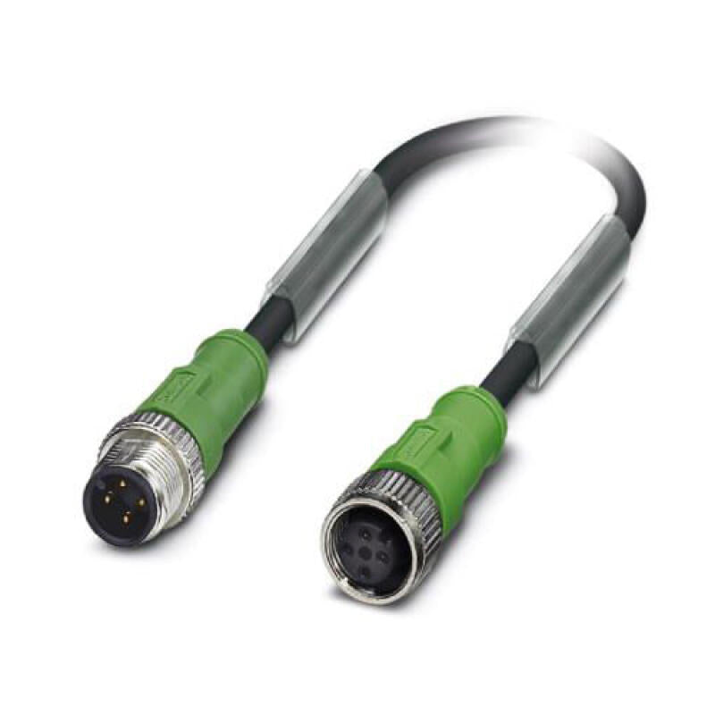 Phoenix sensor/actuator cable; SAC-4P-M12MS/ 2,0-PUR/M12FS