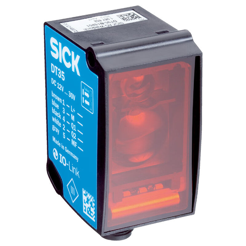 SICK mid-range laser distance sensor; DT35-B15551