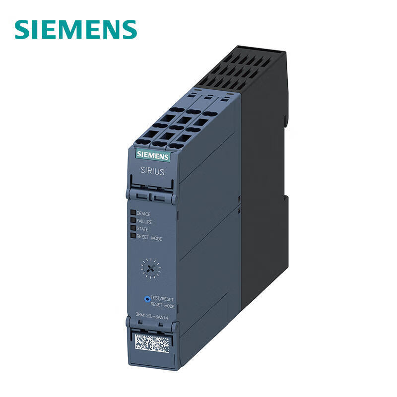 Siemens reversing starter, 500V, 0-0.12kW, 0.1-0.5A, 110-230VAC bolt type/spring type terminal connection; 3RM12013AA14