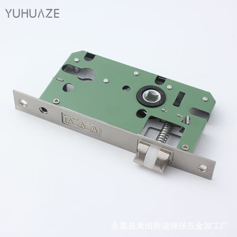Yuhuaze Stainless Steel Lock Body Large 50 Lock Body Double Tongue 160mm Length Interior Door Home Bedroom Lock Tongue Door Lock Interior Lock Body Wooden Door Lock Room Door Lock Body Accessories