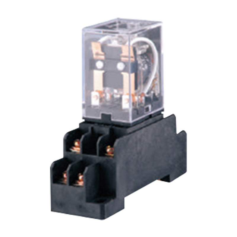 People's Electrical Appliances electromagnetic relay HH54P AC220V with light + electromagnetic relay HH54P base