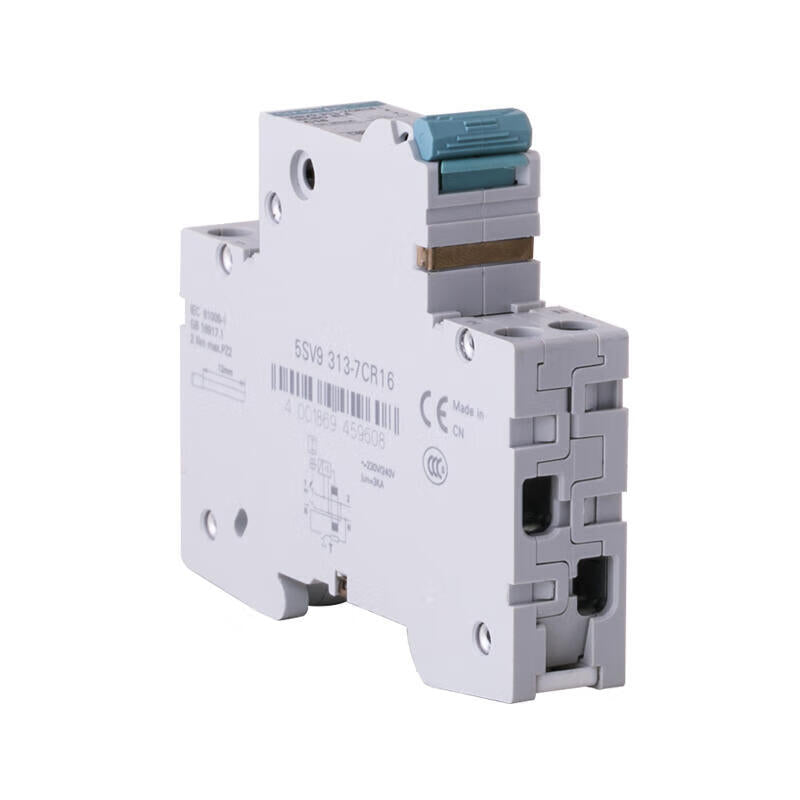Siemens compact electronic residual current protection circuit breaker 16A 1P+NC 6kA 30mA A; 5SV9/SN A 30mA 1P+N 6KA C16