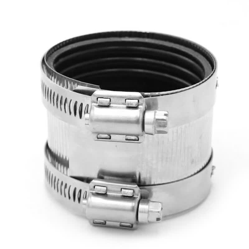 Bingyu Stainless Steel Pipe Bundles, PVC Pipe Drainage Pipe Clamps, Flexible Cast Iron Pipe Clamps, All-Steel 3-inch (DN75) BYly-291