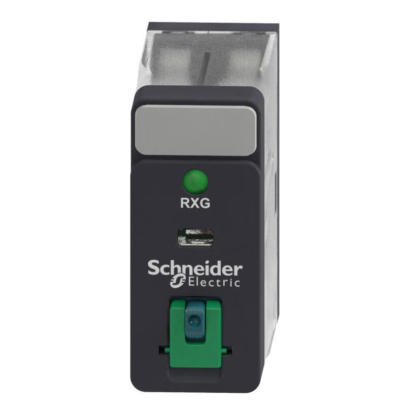 Schneider Electric interface relay, 2CO, 24VDC, with test rod and LED; RXG22BD