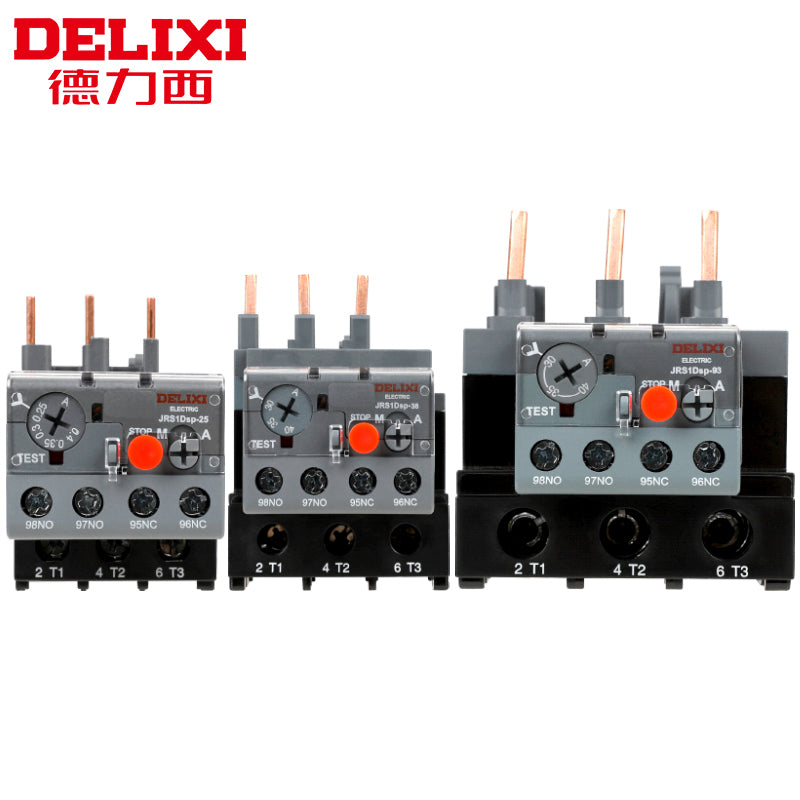 Delixi thermal relay thermal overload protector relay 380V three-phase protector JRS1Dsp-25 9.0-13A